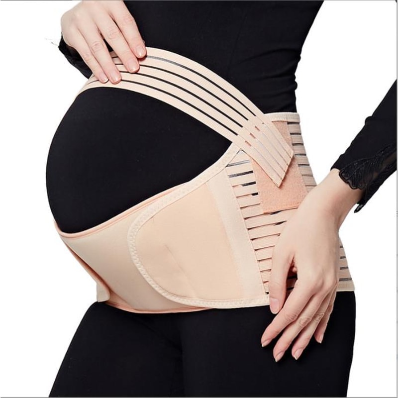 Pregnant Women Support Belly Band Adjustable Waist Care Maternity Abdomen Brace Protector For Back 3