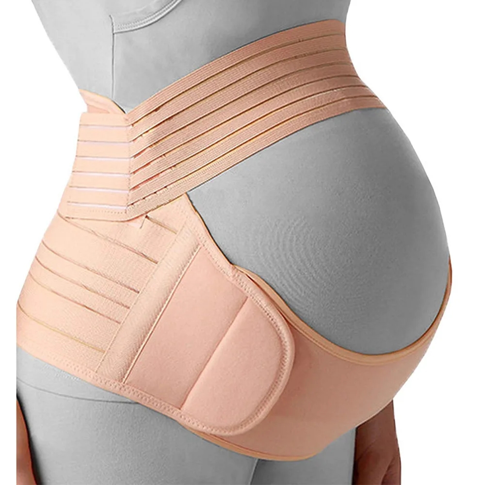 Pregnant Women Support Belly Band Adjustable Waist Care Maternity Abdomen Brace Protector For Back 2