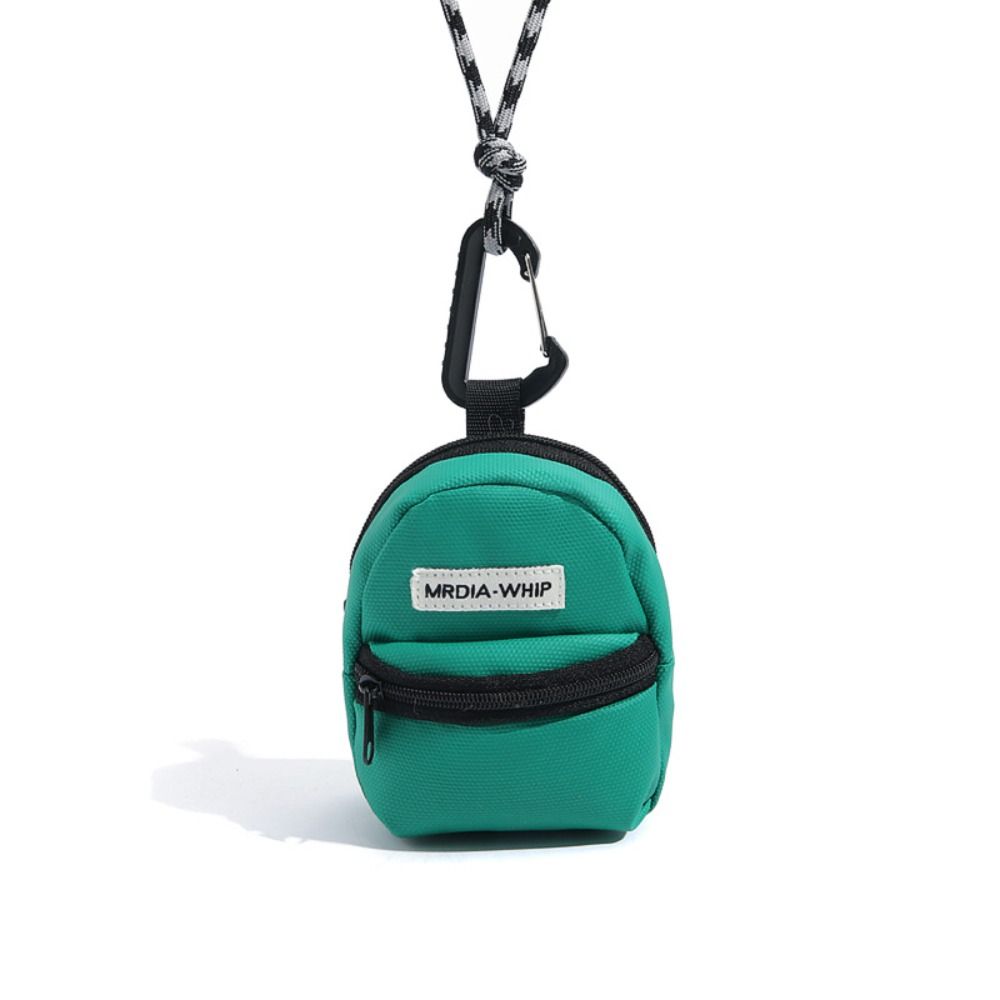 Neck Hanging Coin Purse, Mini Wallet, Polyester Earphone Storage Bag, Anti-theft Small Key Bag