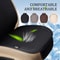 Car Breathable Flax Seat Cover Universal Front Seat Protector Anti Dust Anti Scratch Cushion Covers