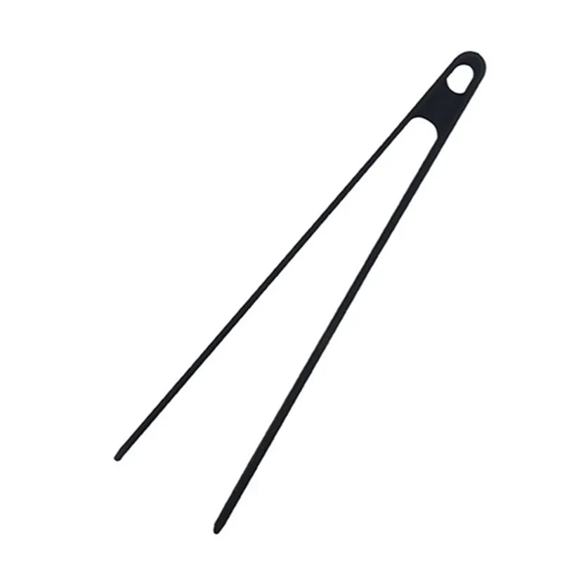 Salad Food Tongs, Anti-slip Silicone Kitchen Utensils, Barbecue Clip, Three Prong Pliers, Chef Tools for Cooking