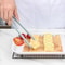 Salad Food Tongs, Anti-slip Silicone Kitchen Utensils, Barbecue Clip, Three Prong Pliers, Chef Tools for Cooking