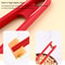 Salad Food Tongs, Anti-slip Silicone Kitchen Utensils, Barbecue Clip, Three Prong Pliers, Chef Tools for Cooking