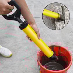 handheld grout pump applicator tool nozzles for mortar, cement, lime spraying