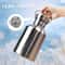 Large Capacity Sports Water Bottle, Stainless Steel Travel Mug, Non Insulated Outdoor Kettle