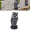 Owl Decoy to Scare Birds, Plastic Shake Head Owl Decoy, Fake Owl Garden Decoration to Scare Birds Away