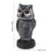Owl Decoy to Scare Birds, Plastic Shake Head Owl Decoy, Fake Owl Garden Decoration to Scare Birds Away