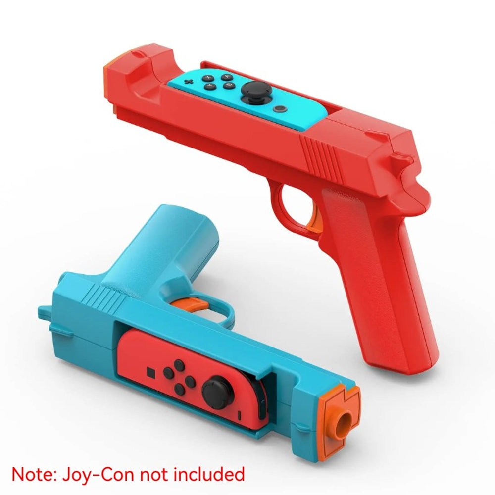 Switch OLED Compatible Gun Controller Shooter Hunting Games Left Right Handle Accessories 6