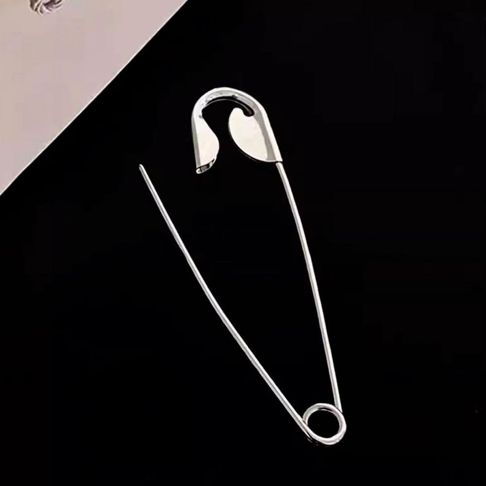 Large Safety Pin Metal Hair Claws Barrettes Hairpins For Women And Girls Stylish Hair Accessories 2