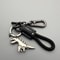 Motorcycle Decoration Accessories Car Keychain Leather Woven Rope Pendant Small Gift For Bikers 4