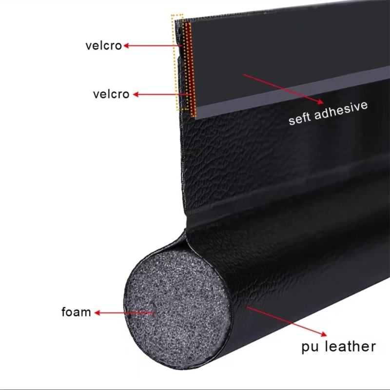 Sealing Strip Door Bottom Sound Insulation Foam Tape Waterproof Bedroom Gap 3