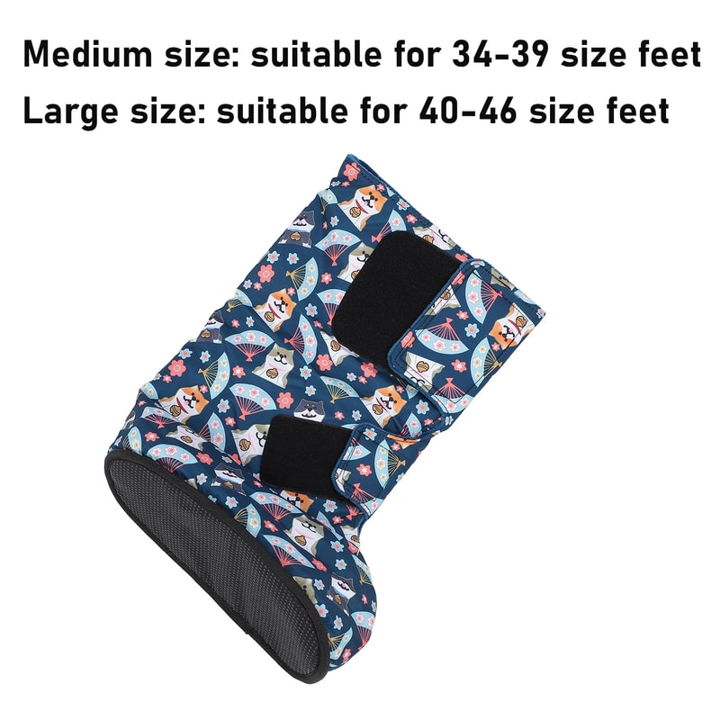 Plaster Foot Cover Walking Boot Shoe Cover Walking Boot Protector Cover Washable Non Slip Soft Plaster Foot Warm Socks