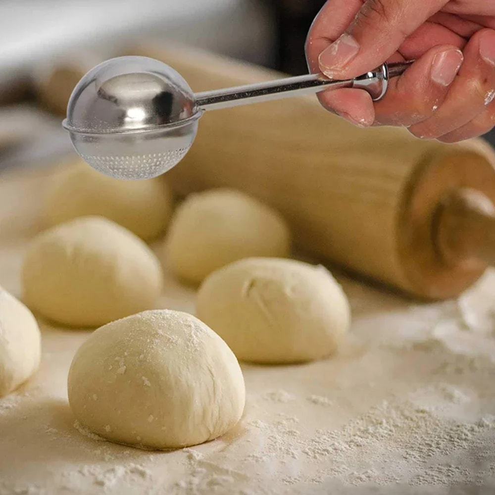 Powder Shaker Sugar Duster Flour Sieve for Cake Decorating, Baking Accessories, Powdered Sugar Spice Tool