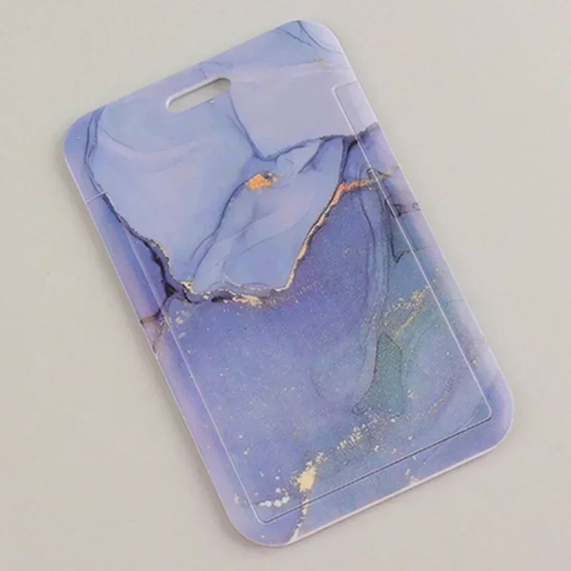 ID Name Tag Holder Fashion Work Card Case Bus Pass Bank ID Badge Travel Accessories 4