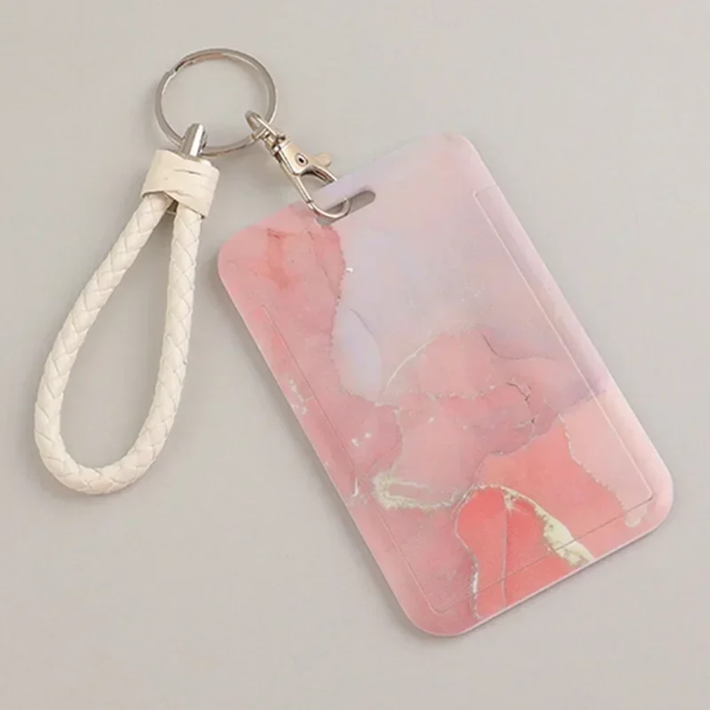 ID Name Tag Holder Fashion Work Card Case Bus Pass Bank ID Badge Travel Accessories 11