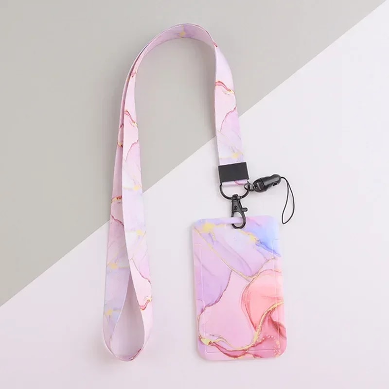 ID Name Tag Holder Fashion Work Card Case Bus Pass Bank ID Badge Travel Accessories 13