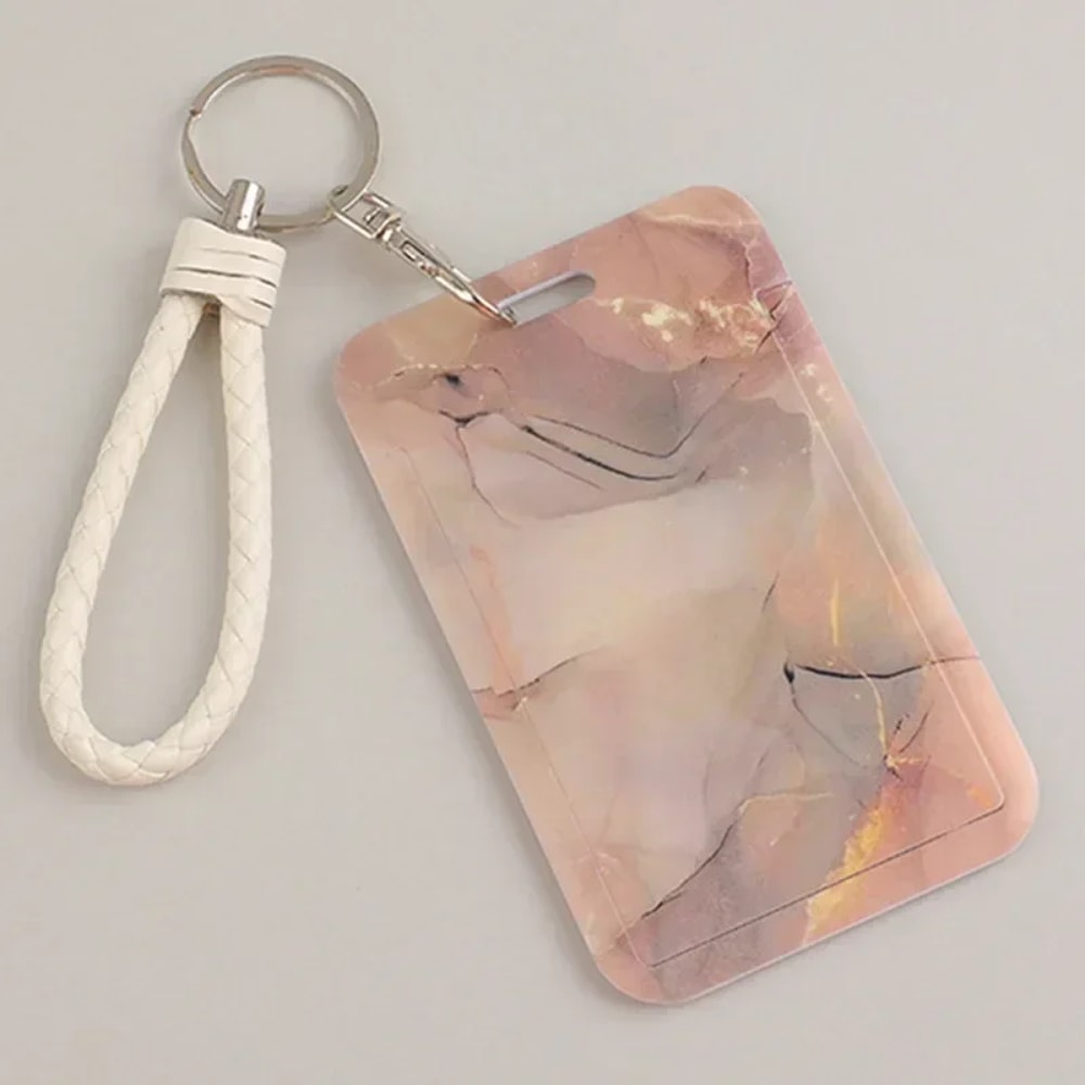 ID Name Tag Holder Fashion Work Card Case Bus Pass Bank ID Badge Travel Accessories 18