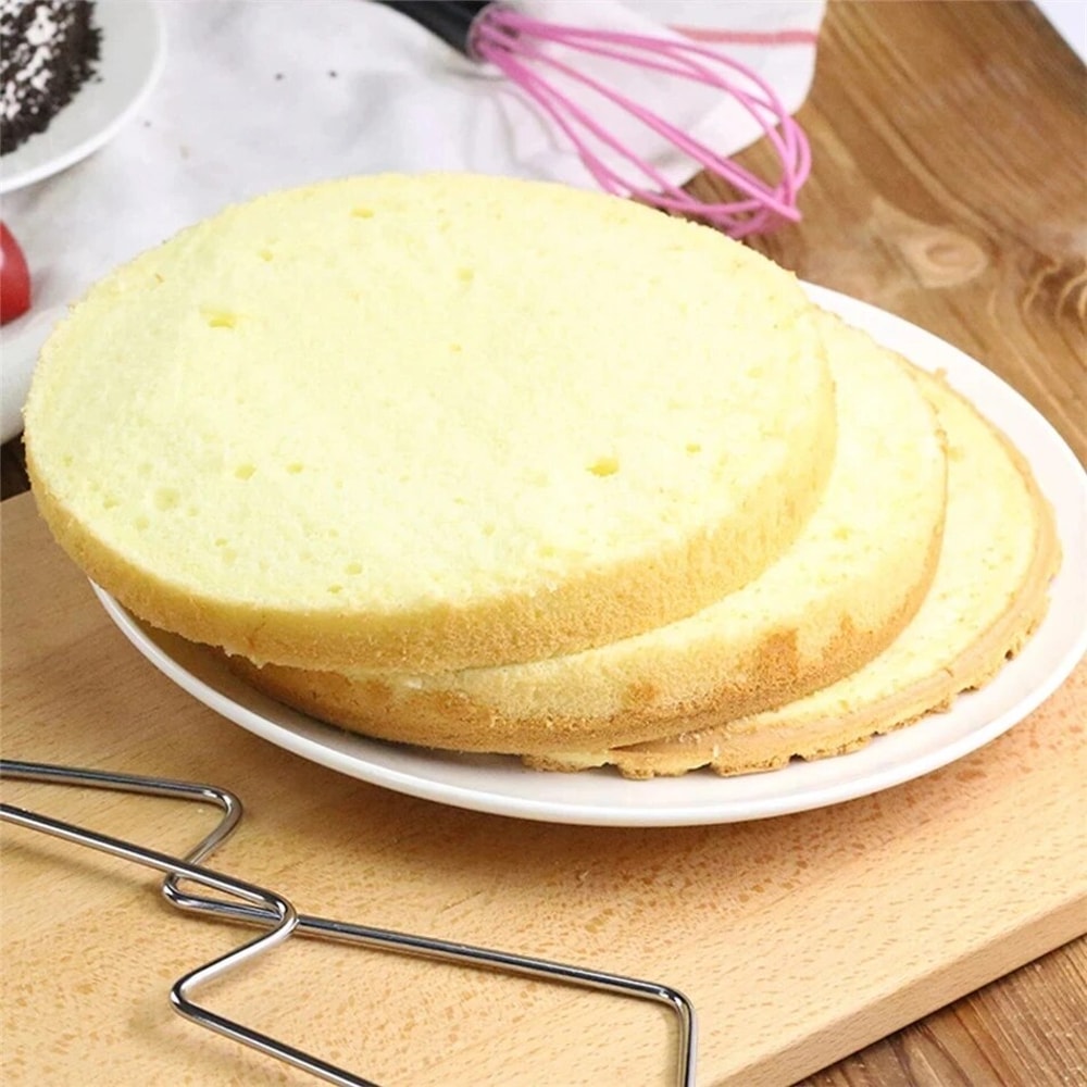 Adjustable Height Line Cake Cut Slicer Stainless Steel Cake Decorating Mold For DIY Bakeware 3