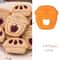 Jam Sandwich Cookie Cutter Biscuit Mold Christmas Plastic Fondant Stamp For Cake Decor 6