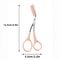Pink Eyebrow Trimming Scissors With Builtin Comb Stainless Steel Precision Grooming Tool 8