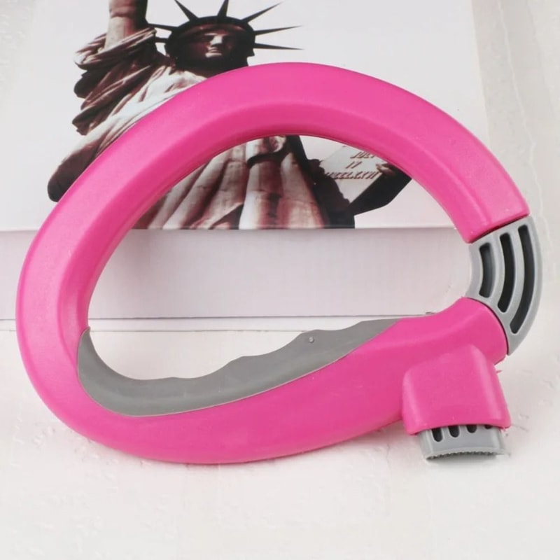 Convenient Portable Shopping Bag Holder, Useful D Shaped One Trip Grip for Easy Carrying
