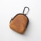 Leather Carabiner Mini Coin Purse, Multi-Color Retro Keychain Wallet