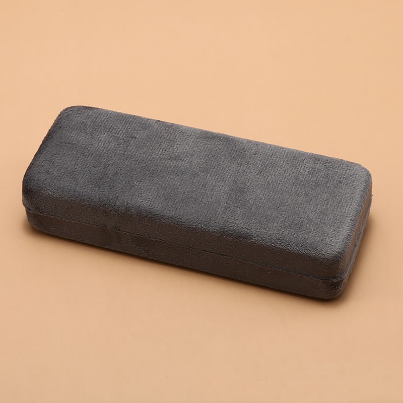 Velvet Leather Glasses Case Eyeglass Case Portable Sunglasses Storage Box For Men And Women Retro E 4