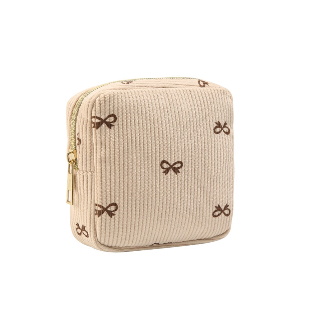 Fashion Makeup Lipstick Case, Mini Cosmetic Storage Pouch for Women, Sanitary Napkins Organizer Travel Bags