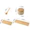 Ceramic Seasoning Jar With Bamboo Lid Spice Jar With Spoon For Kitchen Sugar Salt Spices Storage Bo 5