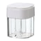 Camping Seasoning Jar with Lid, Transparent Spice Dispenser, Compartment Outdoor Cooking Shaker for BBQ