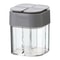 Camping Seasoning Jar with Lid, Transparent Spice Dispenser, Compartment Outdoor Cooking Shaker for BBQ