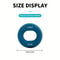 Hand Strengthener Grip Ring for Forearm and Finger Training, Silicone Strength Trainer Ring for Grip Strength