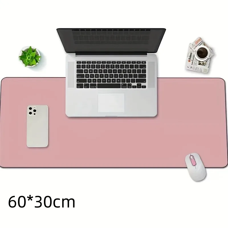 Office Desk Protector Mat PU Leather Waterproof Mouse Pad 2