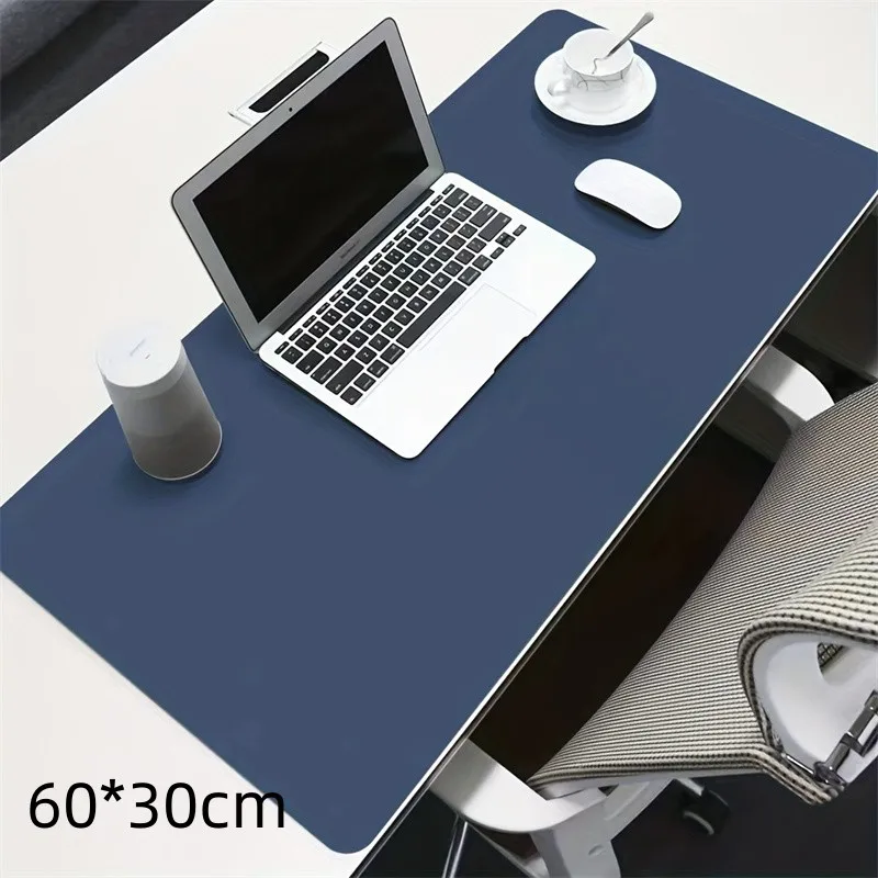 Office Desk Protector Mat PU Leather Waterproof Mouse Pad 11