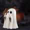 Cute Middle Finger Ghost Statue, Small Halloween Decor, Centerpiece for Coffee Table