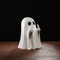 Cute Middle Finger Ghost Statue, Small Halloween Decor, Centerpiece for Coffee Table