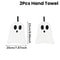 Black Cat Hand Towel Cute Handkerchief Towels For Halloween Super Absorbent Kitchen Towels 6