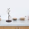Kitchen Counter Organizer, Black Countertop Mug Tree Stand, Coffee Cup Display Storage Rack