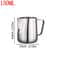 Stainless Steel Milk Frothing Pitcher Fashion Milk Jugs Coffee Latte Jug Mug Cup 3