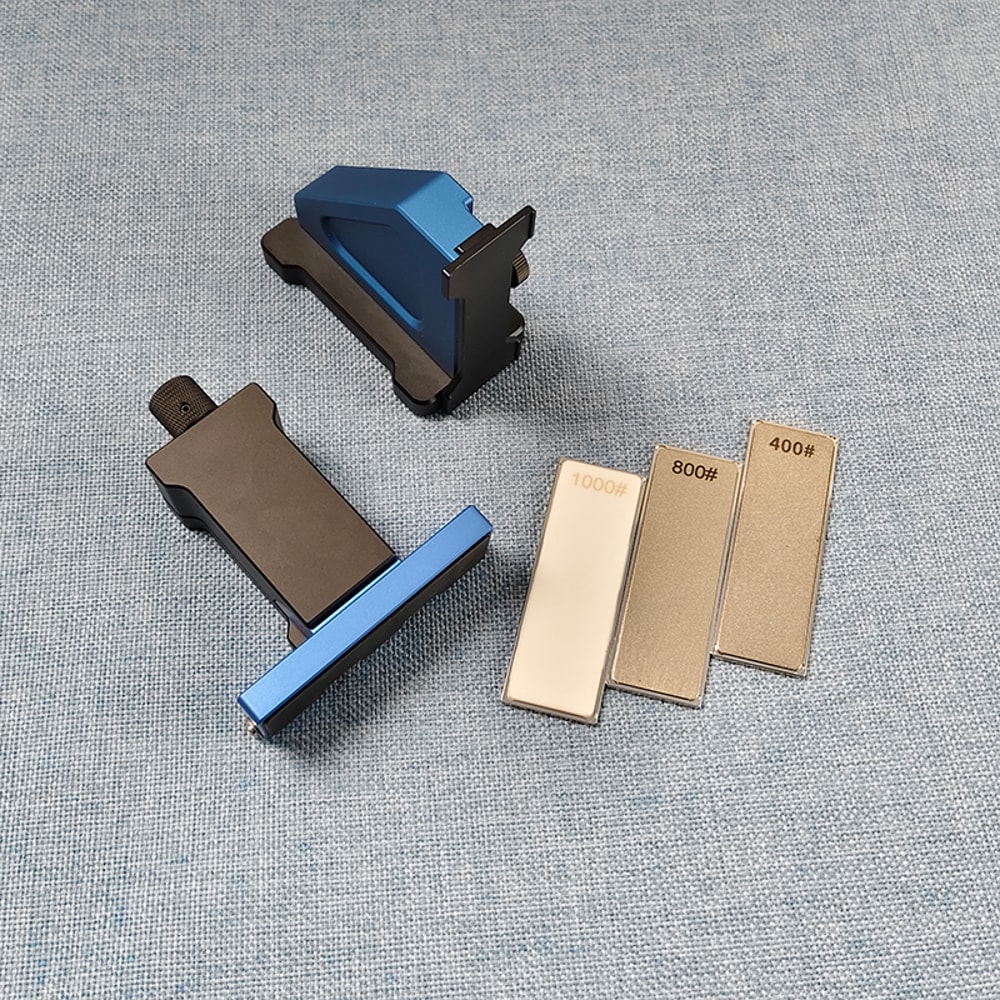 Professional Fixed Angle Apex Knife Sharpener, Kitchen Knife Tools with Diamond Stones Set