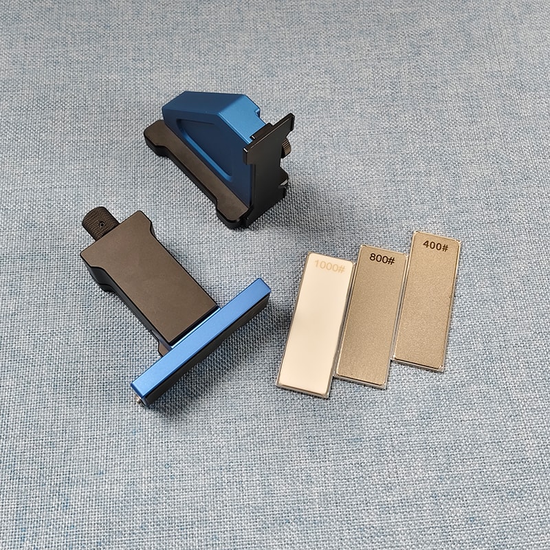 Professional Fixed Angle Apex Knife Sharpener, Kitchen Knife Tools with Diamond Stones Set