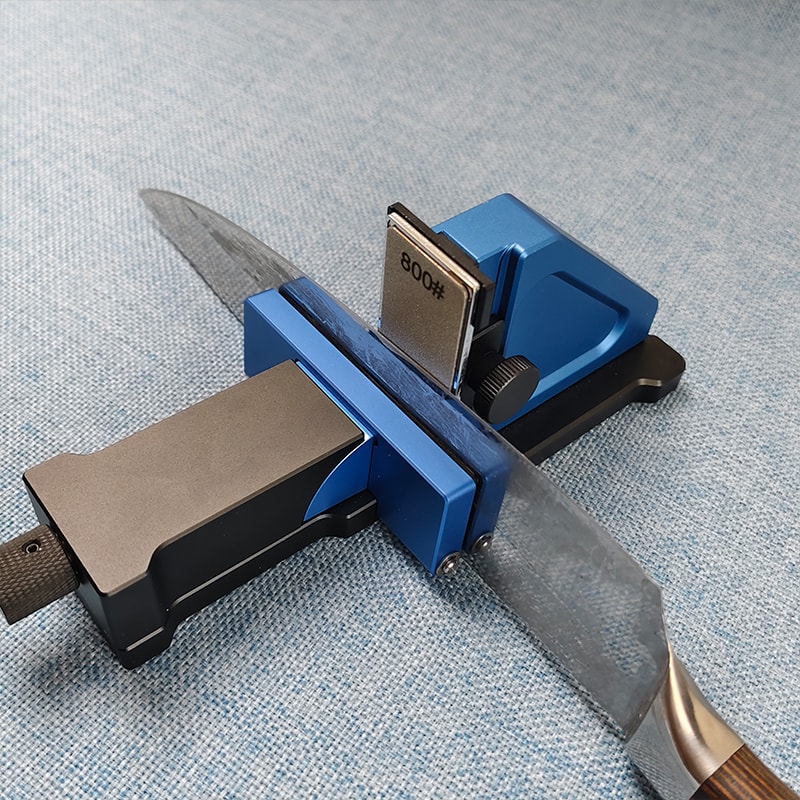 Professional Fixed Angle Apex Knife Sharpener, Kitchen Knife Tools with Diamond Stones Set