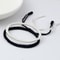 Black And White Bracelets For Couple Adjustable Size Handmade Bracelet Women Men Lucky Wristband Ch 1