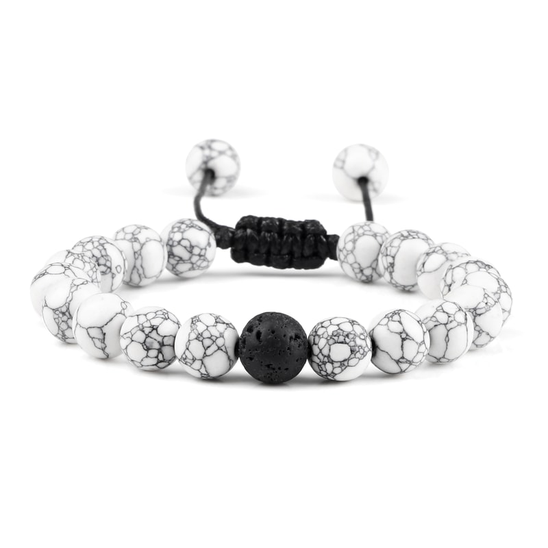 Natural Stone Beads Bracelet For Women Men Handmade Lava Tiger Eye Bangle Energy Healing Jewelry Gi 9