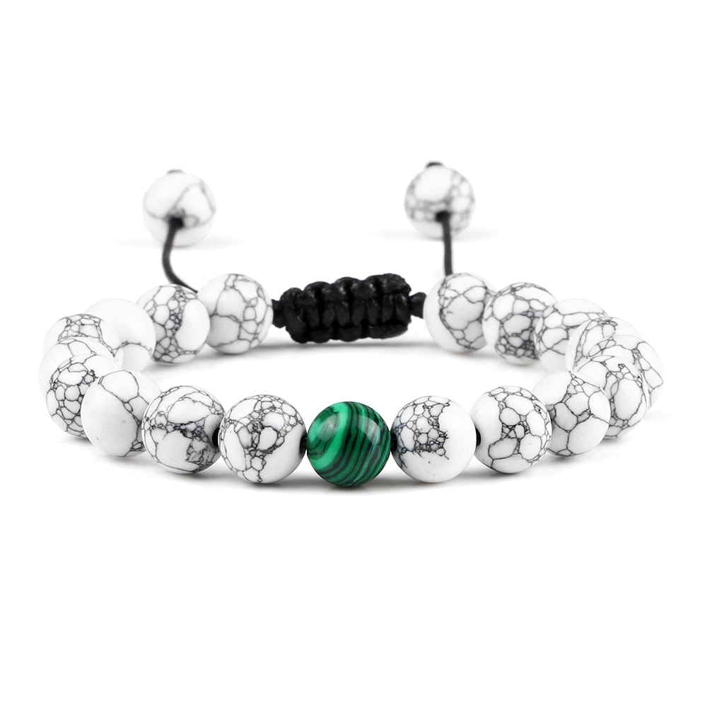 Natural Stone Beads Bracelet For Women Men Handmade Lava Tiger Eye Bangle Energy Healing Jewelry Gi 12