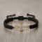 Men Crystal Cross Pendant Bracelet Adjustable Red Black Braided Friendship Jewelry For Women 0