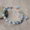 Women Healing Energy Bracelet Natural Gemstone Beads Irregular Shaped Cut Surface Beads Bracelet Ch 0