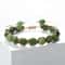 Women Healing Energy Bracelet Natural Gemstone Beads Irregular Shaped Cut Surface Beads Bracelet Ch 3