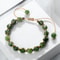 Women Healing Energy Bracelet Natural Gemstone Beads Irregular Shaped Cut Surface Beads Bracelet Ch 6