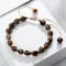 Women Healing Energy Bracelet Natural Gemstone Beads Irregular Shaped Cut Surface Beads Bracelet Ch 8